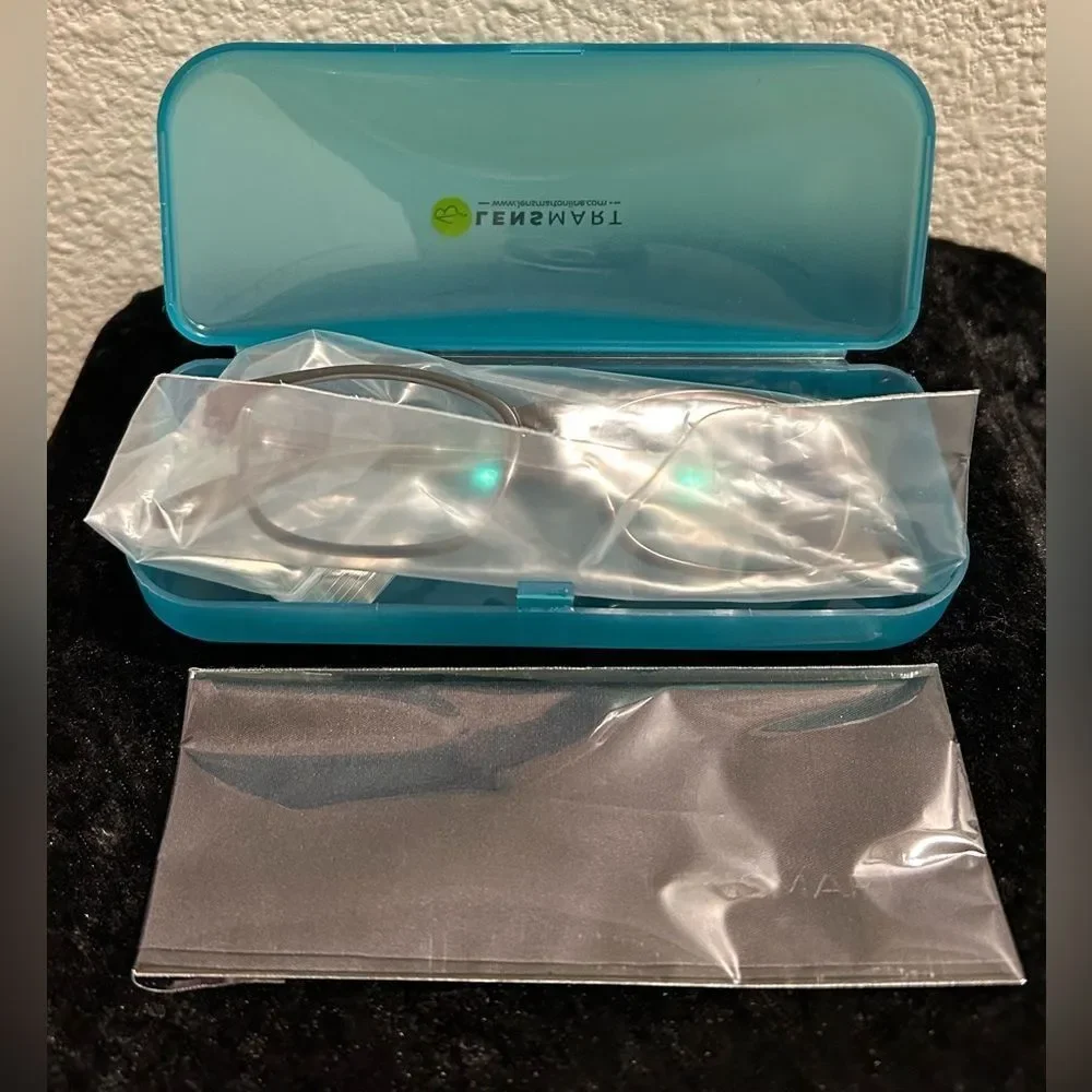 Lenzmart 6029 Black Frame Eyeglasses 50-18-146 NWT